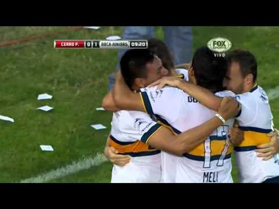 Calleri y el primero para Boca