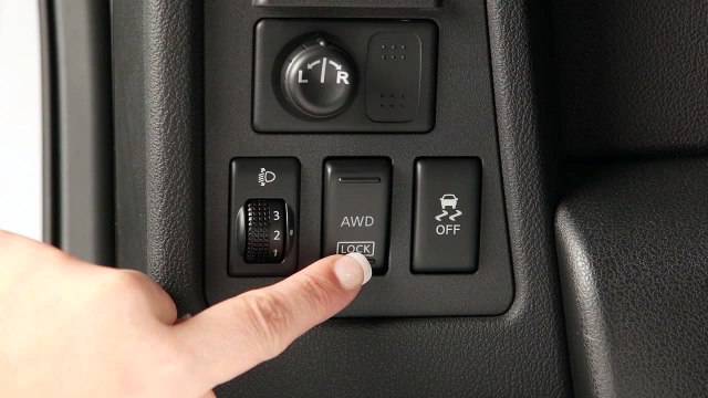 2014 Nissan Rogue Select - All-Wheel Drive Lock Switch (AWD) (if so equipped)
