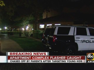 Tempe apartment complex flasher caught