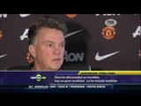 Pellegrini y Van Gaal preparan el derby
