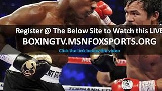 pacquiao vs bradley round by round update - Timothy Bradley talks about Manny Pacquiao wanting to ride off on a white horse.