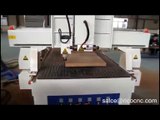 Affordable CNC Router for Solide MDF Interior Doors Making Carving and Lock Hole Drilling