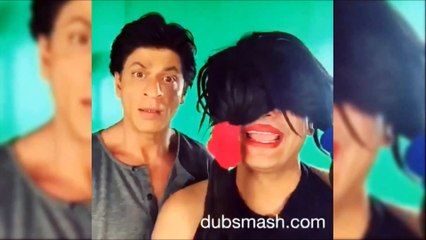SRK and Kajol Devgan Dubsmash Video