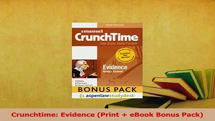 PDF  Crunchtime Evidence Print  eBook Bonus Pack Free Books