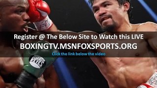 pacquiao vs bradley sur quelle chaine - Manny Pacquiao vs. Tim Bradley Preview & Prediction