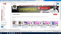 Computer Software  Video Training Tutorials HD Urdu Tutorials