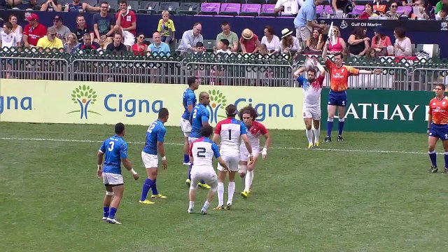 Le superbe offload de Virimi Vakatawa face aux Samoa