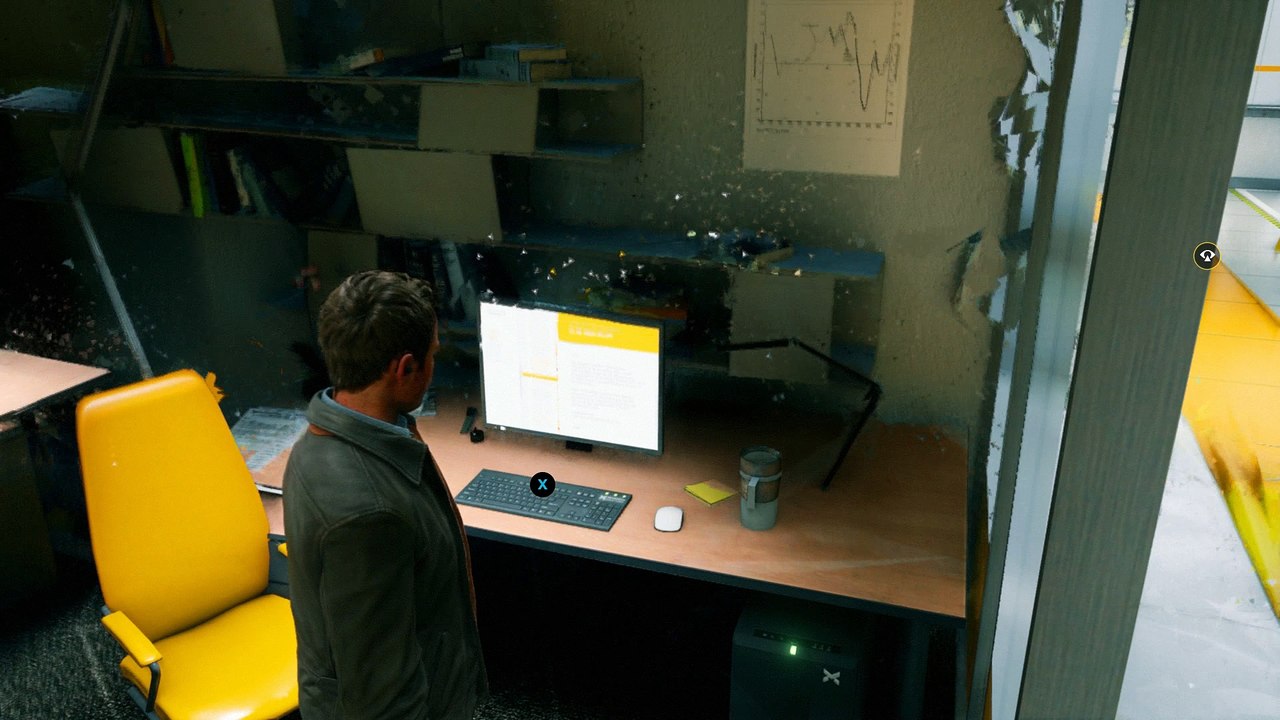 Quantum Break - Research Facility: ''Joyce In Custody'' Fiona Miller Email (Guys Dropping Supplies)