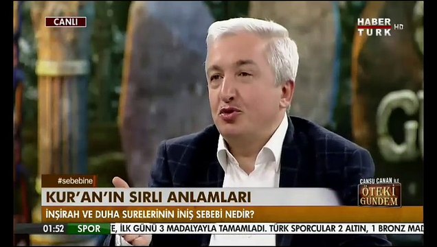 Öteki Gündem'de Cansu Canan Özgen'i ağlatan tefsir