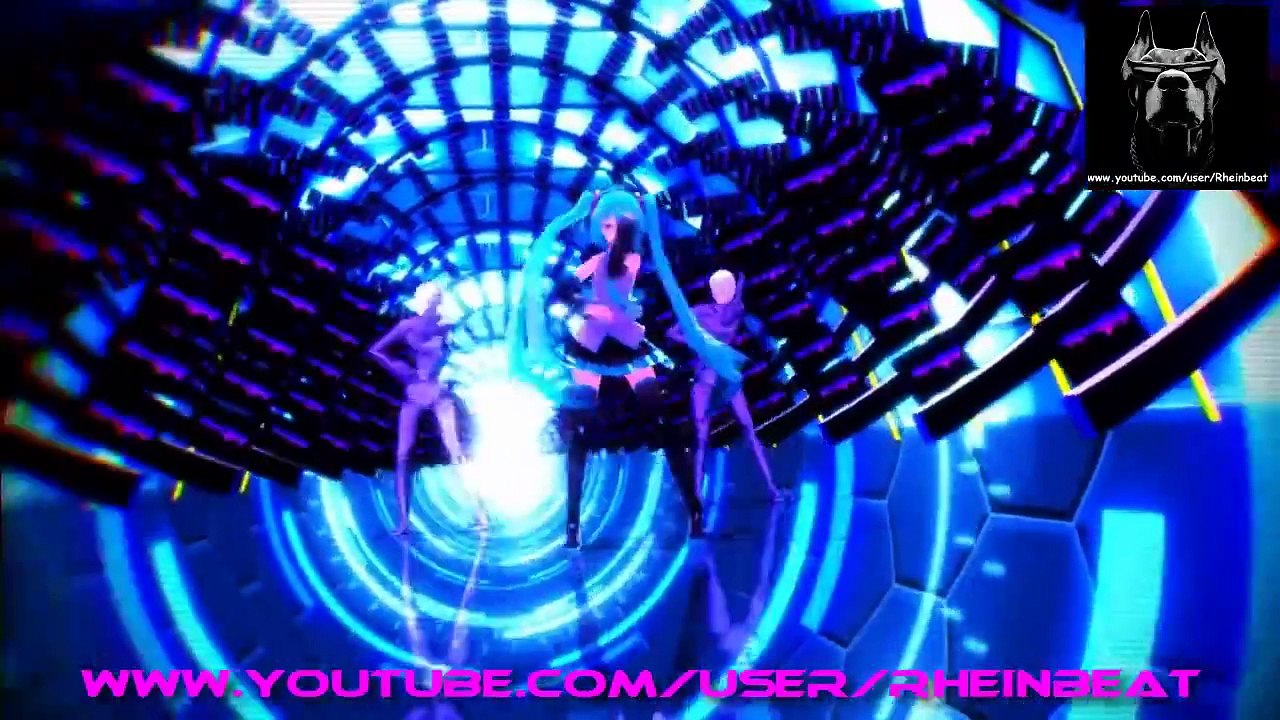 Rheinbeat - Sexy Cartoon Girl Dance - RB Techno _ Electro Mix - 2015