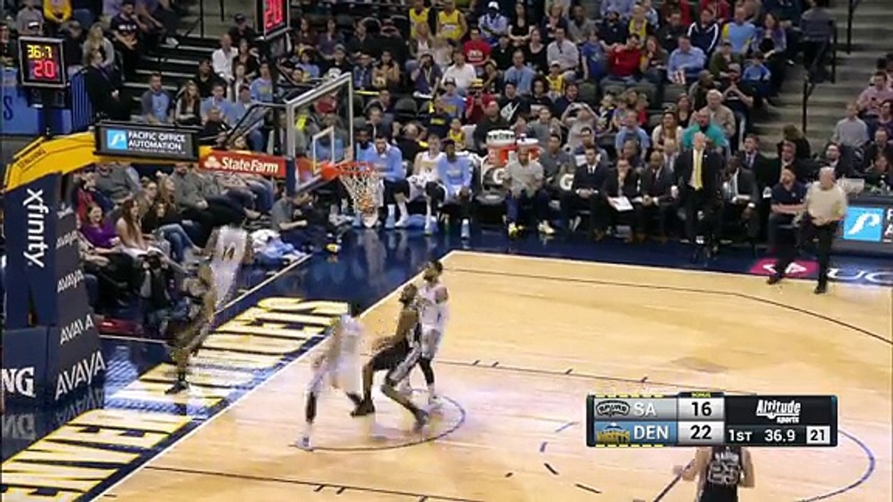 DEN 102-98 SAS _ Denver Nuggets - San Antonio Spurs