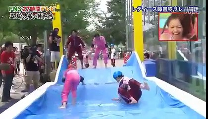 FNS27時間テレビ レディーズ障害物リレー競走 矢口真里