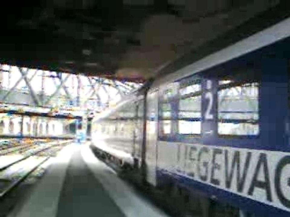 dernier Orient express à gare de l'est le 09/06/2007