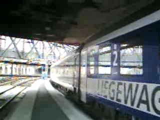 dernier Orient express à gare de l'est le 09/06/2007