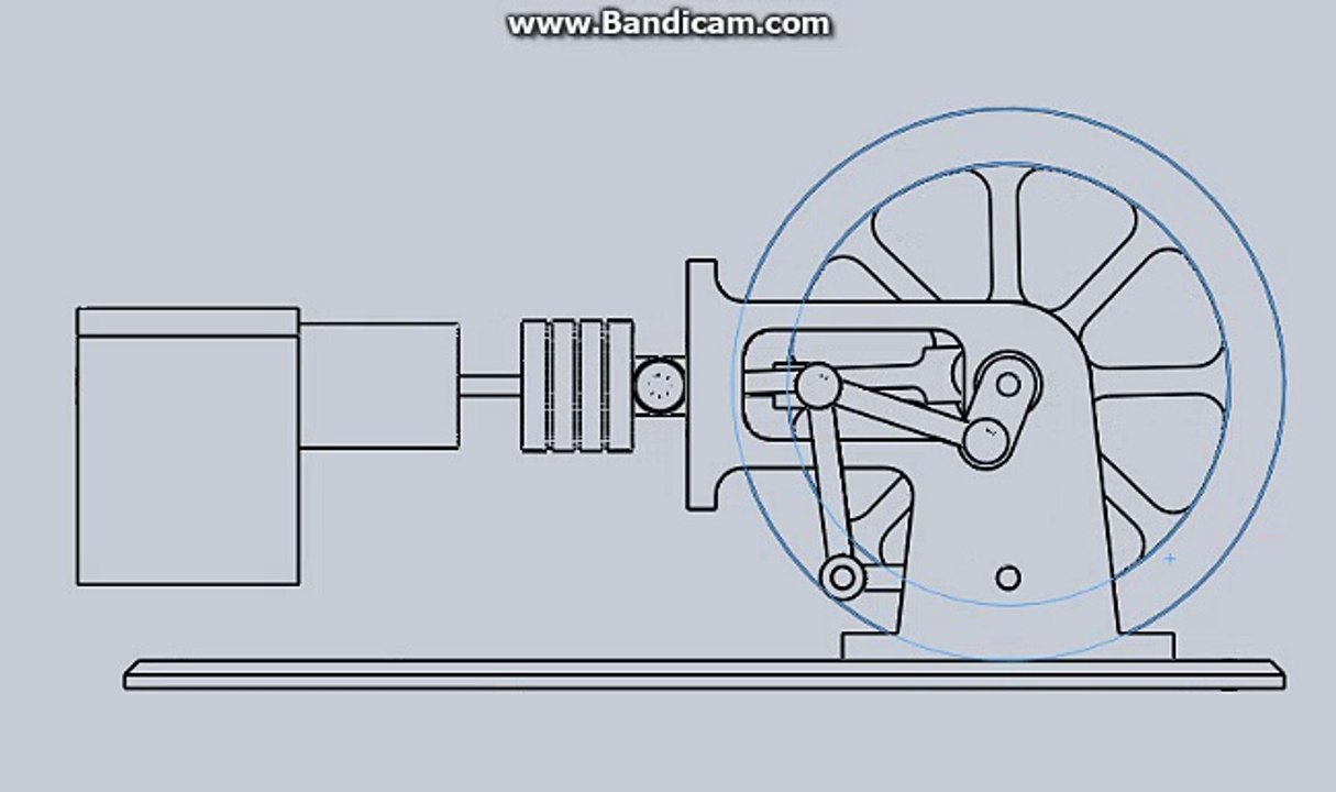 stirling engine animation