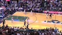 Last Sec Jamal Crawford Game-Winner - Clippers vs Jazz - April 8, 2016