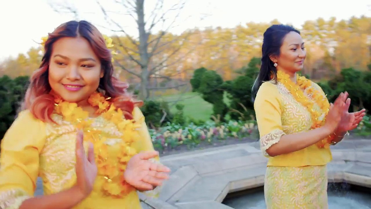 Nwe Oo - Thingyan Dance by Myanmar Girls