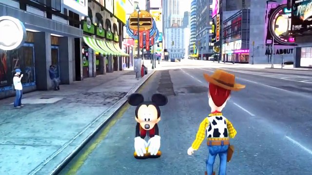 Cars Spiderman Nursery ♪ Found a peanut ♪ Spiderman Mickey Mouse Custom Colors