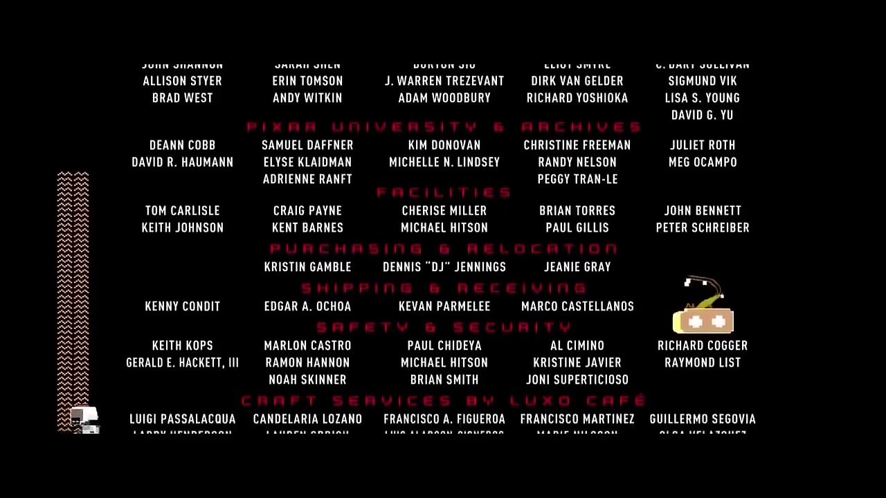 WALL-E End Credits - International Version