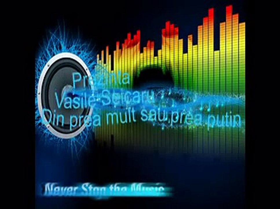 Vasile Seicaru Din Prea Mult Sau Prea Putin Video Dailymotion