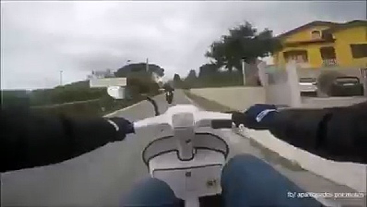 How to Race Vespa PTS 100 Smallframe VS Superbike