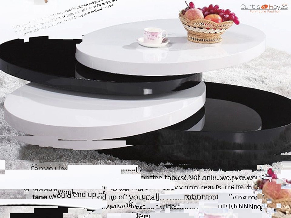 5 Most Beautiful Coffee Tables Ever