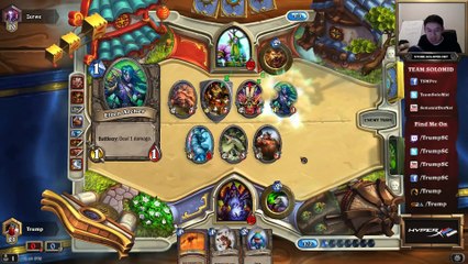 Hearthstone  Trump Basic Teachings - 03 - Fearless Tapping (Warlock)