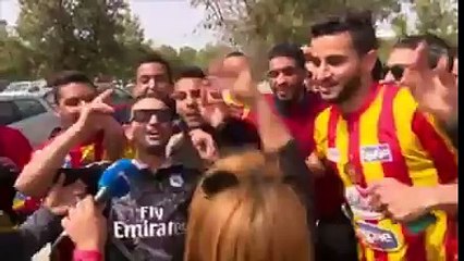 الثعلوبة عاملة جوو ، برشة عجبتهم  ههههههه  تقرير حنان الشقراني البجعة الجميلة على الحملة و رأي الشارع التونسي