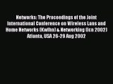 Download Networks: The Proceedings of the Joint International Conference on Wireless Lans and