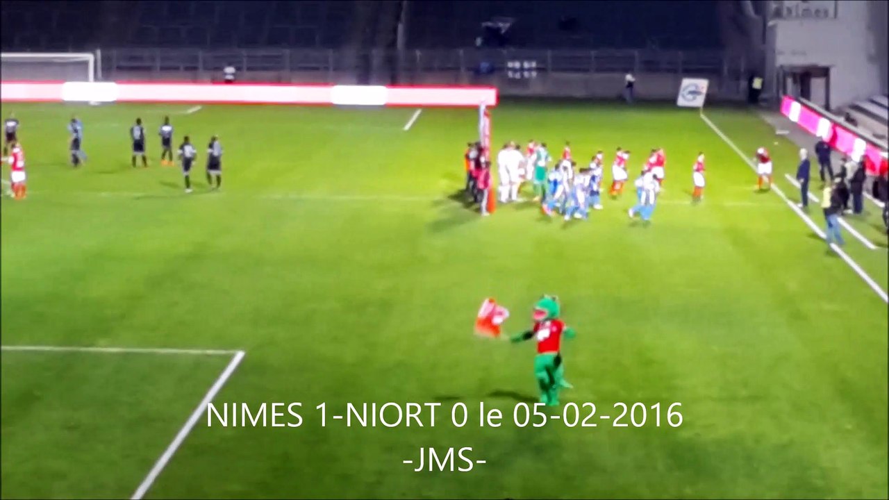 Nimes 1/NIORT 0-Presentation des 2 équipes-ligue 2-05-02-2016
