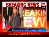 Rawalpindi: CH Nisar Ali Khan talks to media