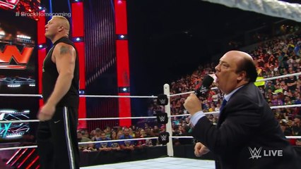 Undertaker attacks brock lesnar raw 17/8/15