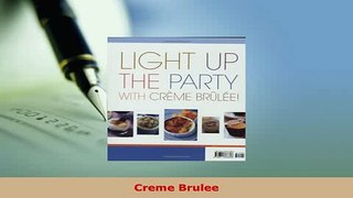 PDF  Creme Brulee Download Online
