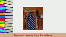 PDF  Buenos Modales Para Ejecutivos Read Full Ebook
