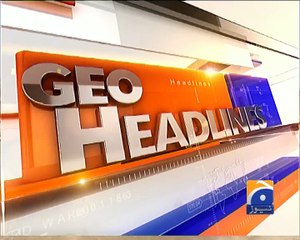 Geo News Headlines - 09 April 2016 - 0900