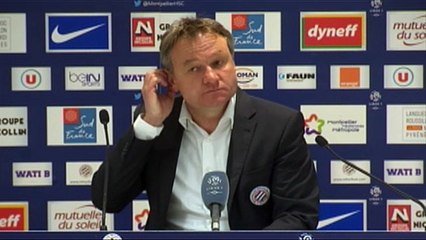 Frédéric Hantz après MHSC 0-2 OL