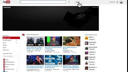 How to upload YT videos
