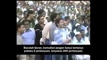 Rahul antri lagi dan bertanya tentang penghitungan hari dalam Al Quran kepada Dr. Zakir Naik