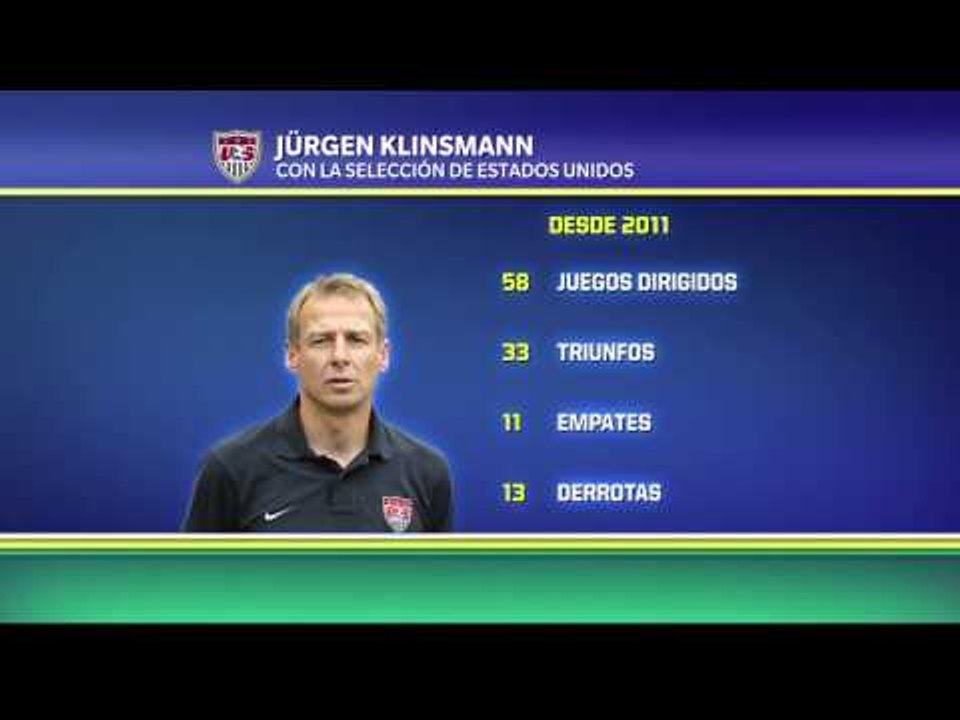 Los números de Klinsmann