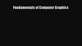 Download Fundamentals of Computer Graphics PDF Free