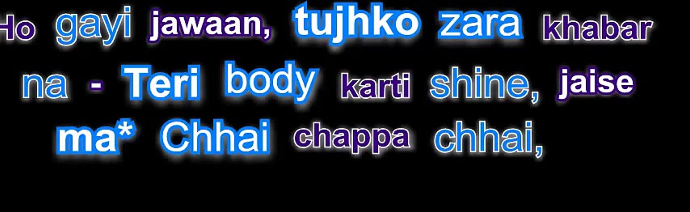 Paani Wala Dance Lyrics - Kuch Kuch Locha Hai Sunny Leone Video Song - The World Of Lyrics