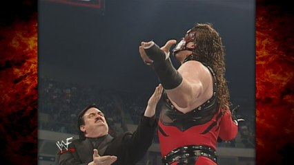 Kane w/ Paul Bearer Gets Revenge on Bull Buchanan & Big Boss Man 4/17/00