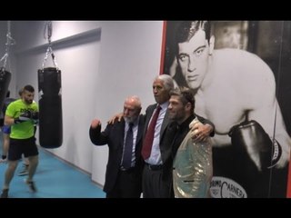 Marcianise (CE) - "Great Gym Active", inaugurata la palestra di Clemente Russo (08.04.16)