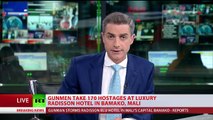 Gunmen take 170 hostages at luxury Radisson hotel in Bamako, Mali