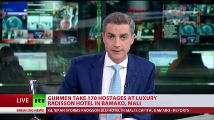 Gunmen take 170 hostages at luxury Radisson hotel in Bamako, Mali