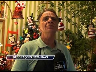 05-12-2013 - DECORAÇÕES NATALINAS - ZOOM TV JORNAL