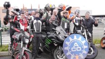 24 Heures Motos 2016 - 40 membres de l'ACO en piste sur le Bugatti !