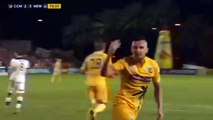 CC Mariners 2-3 Newcastle Jets  Roy O'Donovan Goal  Australian A-League 09-04-2016 HD