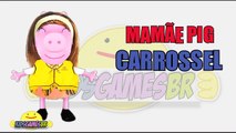 PEPPA PIG E MAMÃE PIG USAM FANTASIAS DA NOVELA CARROSSEL | KIDS GAMES BR