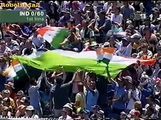 OWNED  3 glorious fours by Aakash Chopra off Stuart MacGill 3